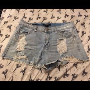 Forever 21 Distressed Denim